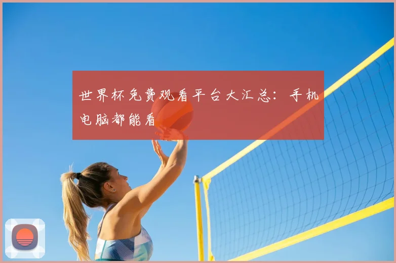 世界杯免费观看平台大汇总：手机电脑都能看