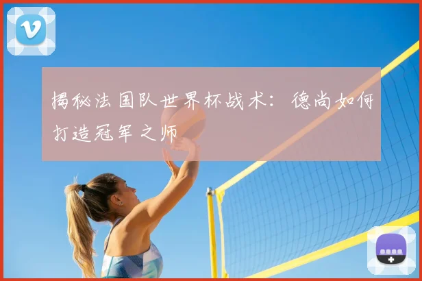 揭秘法国队世界杯战术：德尚如何打造冠军之师